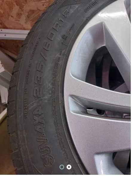 Vendo Pneus EAGLE Novos De origem de Evoke dynamic S /Jantes á parte