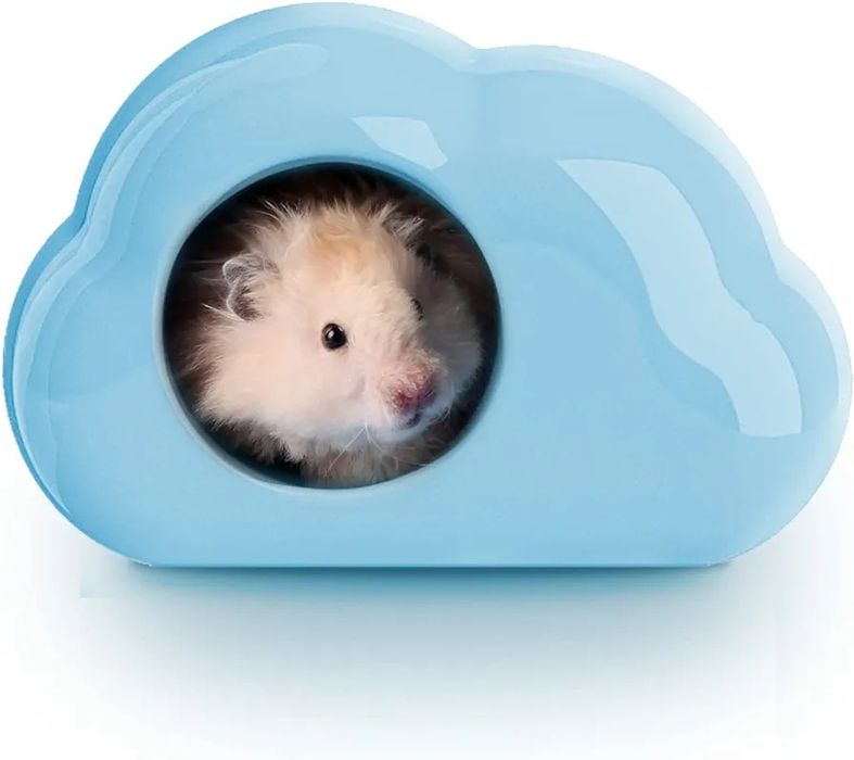 Casa de cerâmica NUVEM hamsters pequenos animais - NOVO -PORTE GRÁTIS
