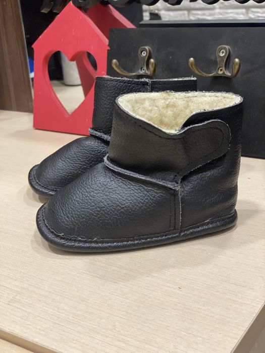 Кожані уггі на мякій підошві 11 см