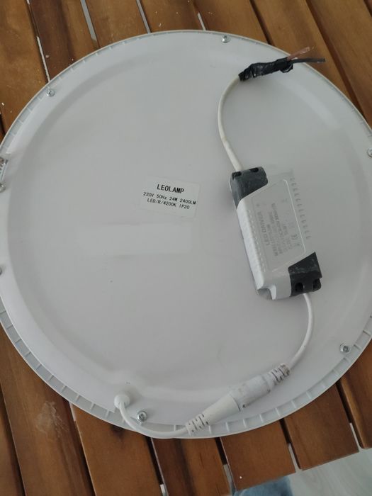 8 unidades/ Painel led de encastre (30cm)