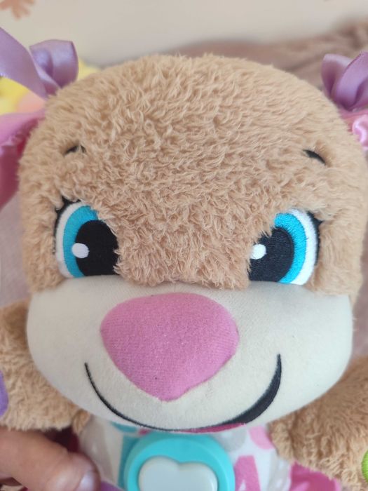 Szczeniaczek uczniaczek siostrzyczka dziewczynka fisher price