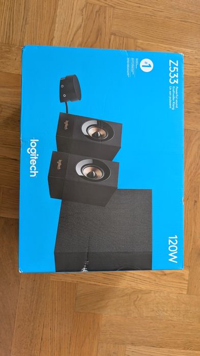 Logitech z533 - potężny bass głośniki