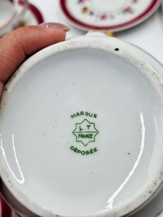 Serwis kawowy 7 osób Francja