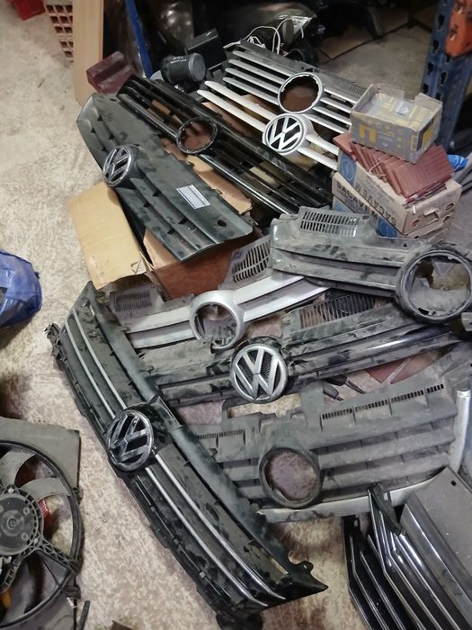 grelha vw polo golf passat tiguan sharan