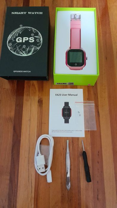 Сенсорные,водонепроницаемые  смарт часы Fa23 в новом состоянии.