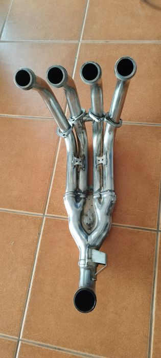 Coletor escapamento Fz6