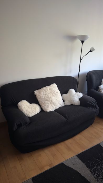 Sofa 2 lugares + 2 Poltronas