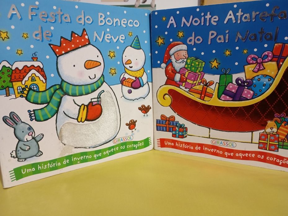 Livros infantis - todos 3