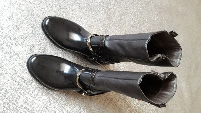 New Brown Leather Boots