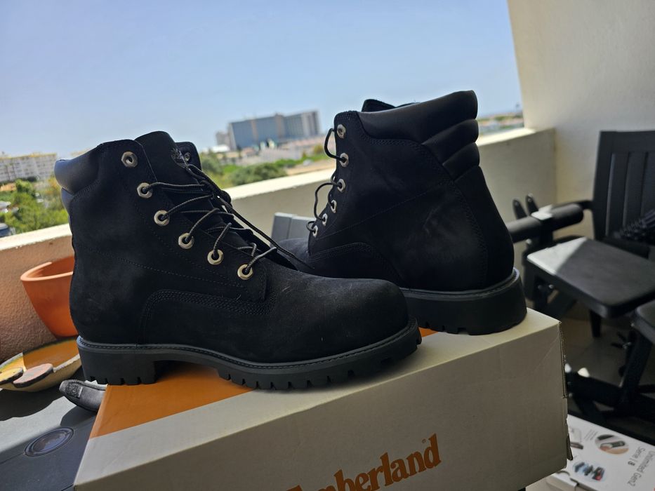 Botas Timberland Alburn 6 Pretas Novas