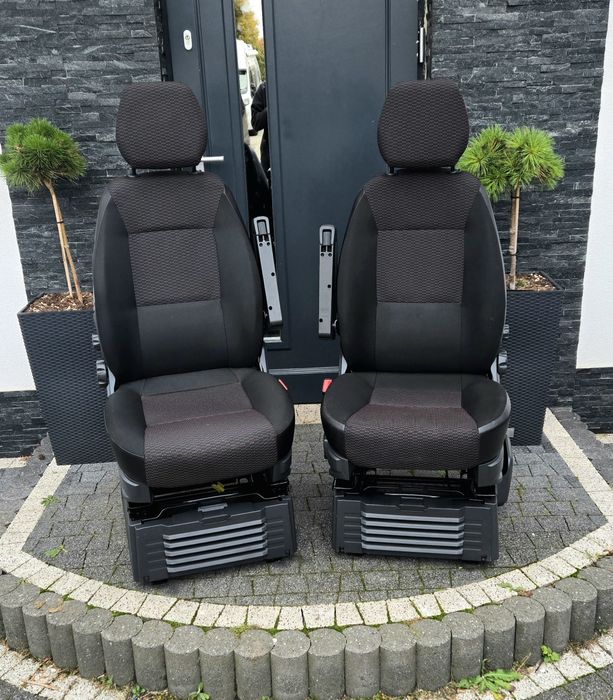 Komplet Foteli *Kierowcy+Pasażera* -Ducato Boxer Jumper *OKAZJA*