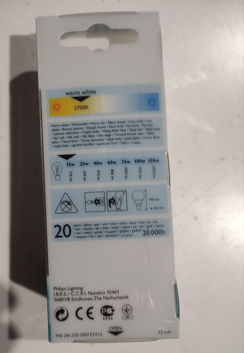LED лампа Philips  E14