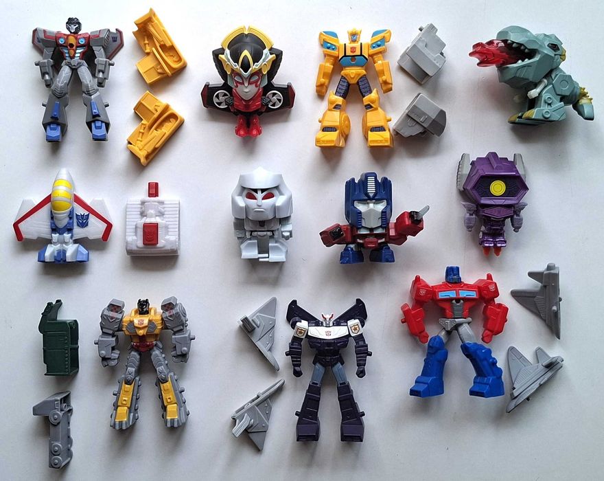 Bonecos Happy Meal McDonalds Transformers