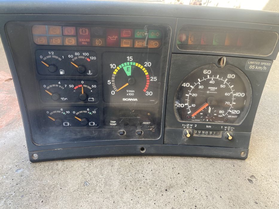 Панель приборов Скания