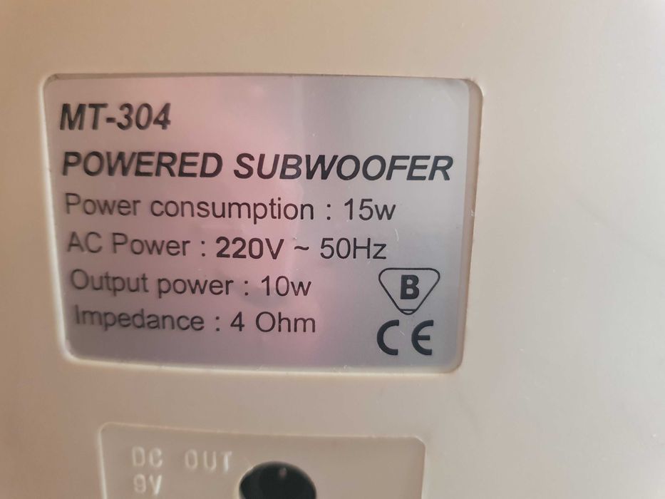 GŁOŚNIKI MT-304 do komputera, dvd itp.