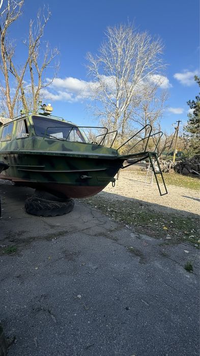 Катер УЗВ-622-К. Сделано Мотор-Січ.