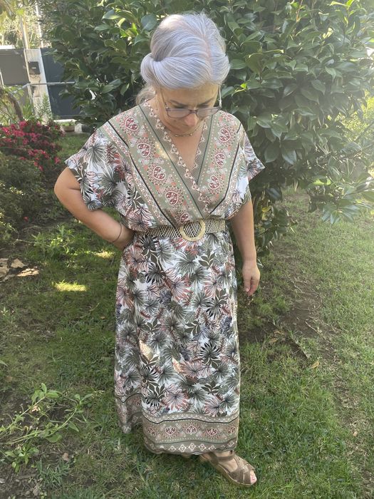 Indian Satin Dress