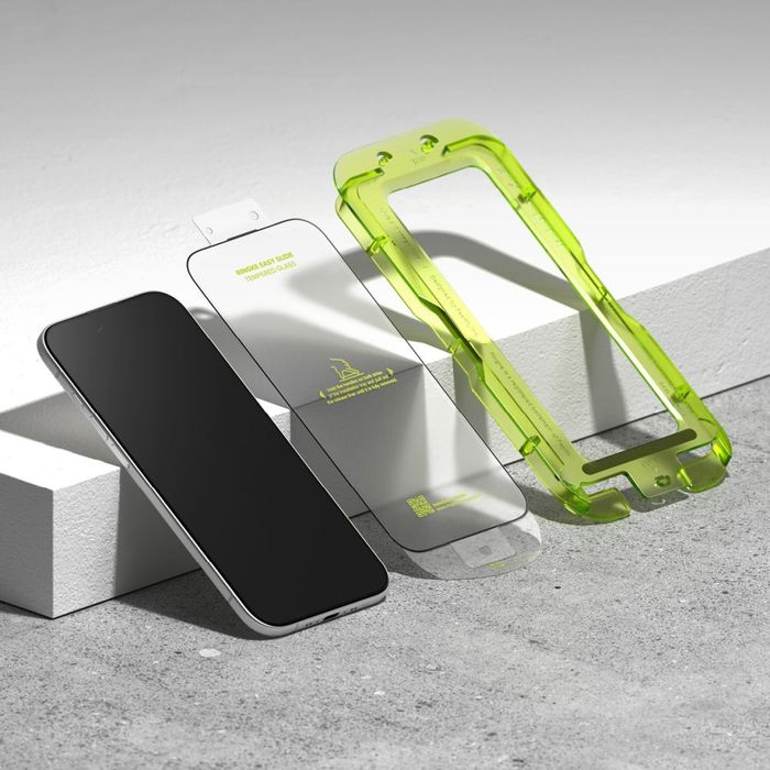 SZKŁO HARTOWANE RINGKE EASY SLIDE 2-PACK IPHONE AIR BLACK