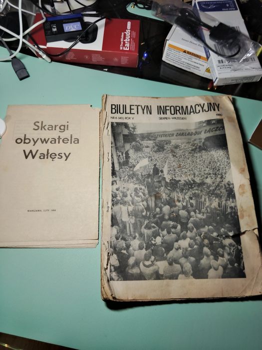 Wałęsa  biuletyn informacyjny 1980 rok