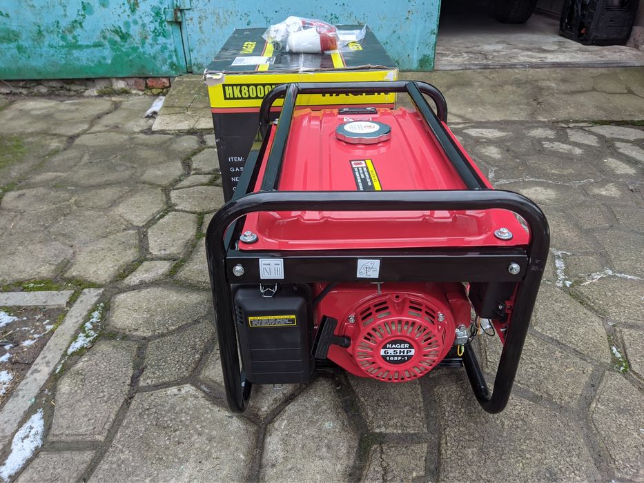 Бензогенератор Бензиновий генератор з електростартером і автозапуском