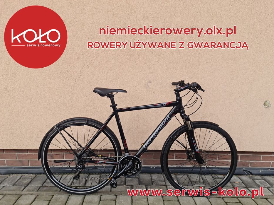 Rower męski crossowy BERGAMONT koła 28 SHIMANO DEORE XT aluminium