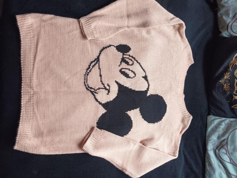 Mięciutki swterek Mickay Mouse r. 42 NOWY