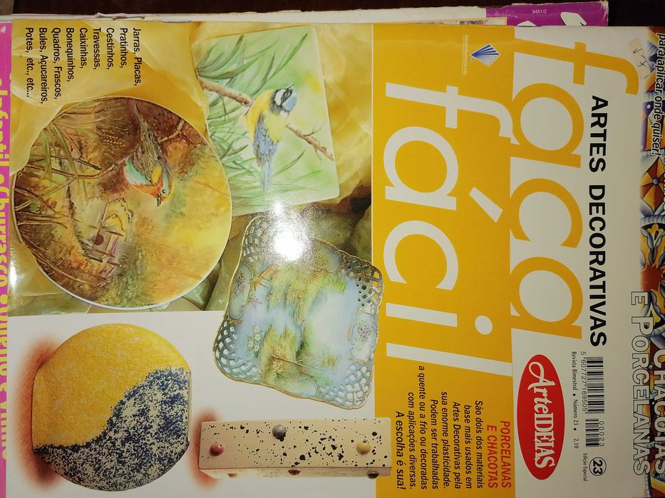 Livros revistas - Artesanato e Bricolage
