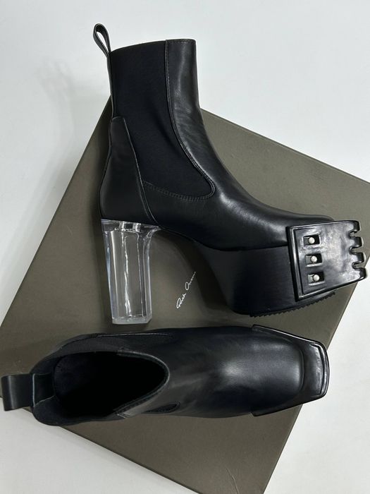 Rick owens Kiss heels каблуки туфлі рік овенс чорні opium arhive