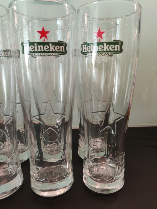 Conjunto 8 copos 50cl Heineken