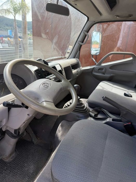 Toyota dyna transporte de animais vivos