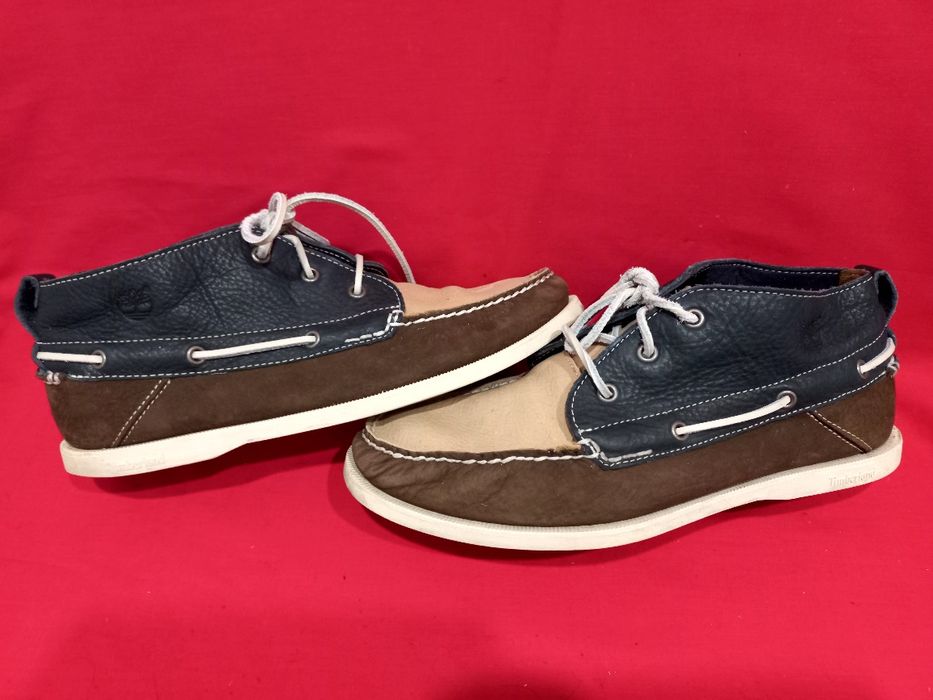 Кожаные ботинки  кроссовки TIMBERLAND 45 размер