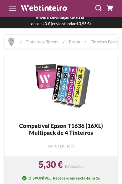 Impressora Epson WF-2630