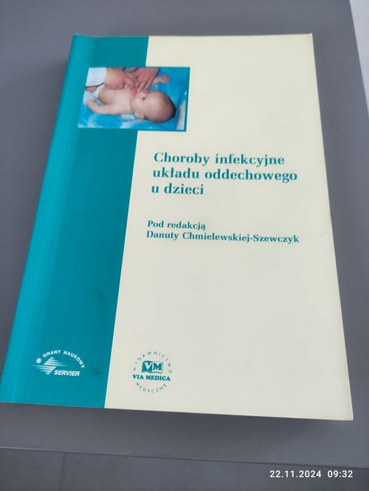 Książka Choroby infekcyjne układu oddechowego u dzieci.
