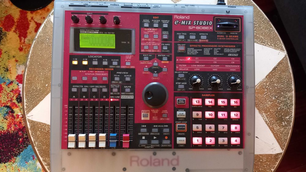 Sampler Roland SP-808 EX
