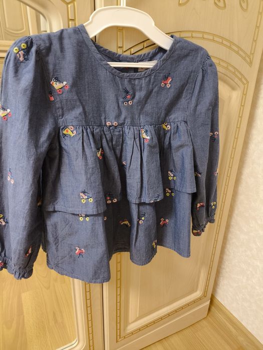 Крутецька блуза м'який джинс