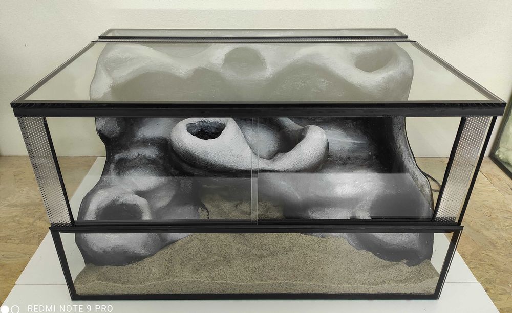 Terrarium dla żółwika wodno-lądowego, TW19ŻW, AquaWaves