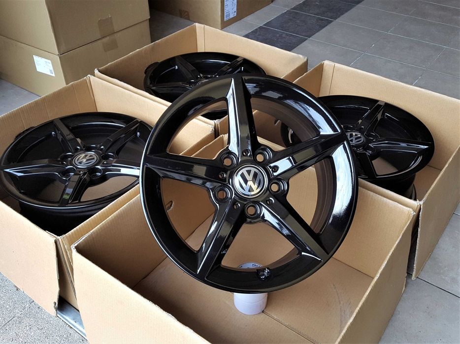 Alufelgi 16 5x120 Czarne VW T5 T6 Transporter Multivan FV23% 306#