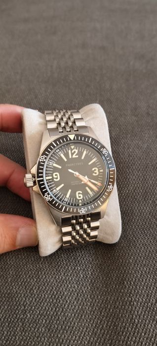 Relógio automático Phorcydes 4b novo na caixa c NH35 Seiko