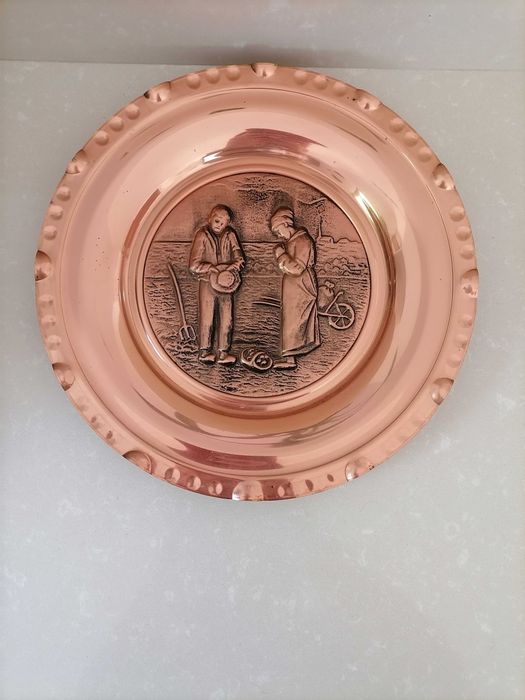 Prato cobre muito bom estado