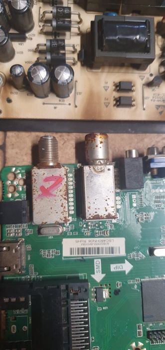 Płyta główna zasilająca telewizora Sharp