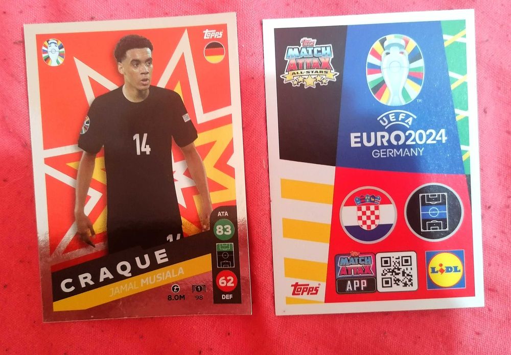18 Cartas Euro-2024 (Lidl)