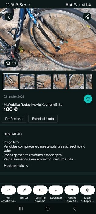 Rodas de bicicleta carbono e aluminio Alforges Desviadores di2