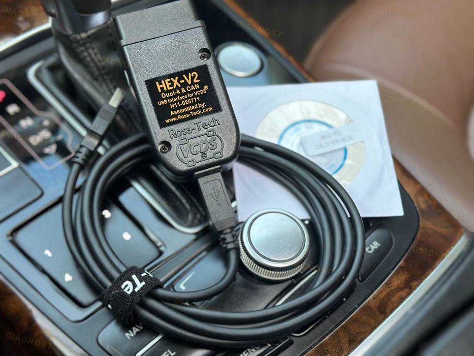 НОВИЙ‼️ ВАСЯ ДИАГНОСТ 24.7 ‼️ автосканер Vag Com VCDS HEX V2 vcds