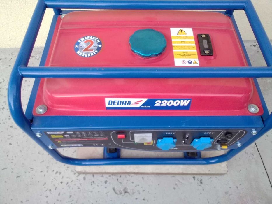 Продам бензиновий генератор DEDRA DEGB 2510 2.2квт