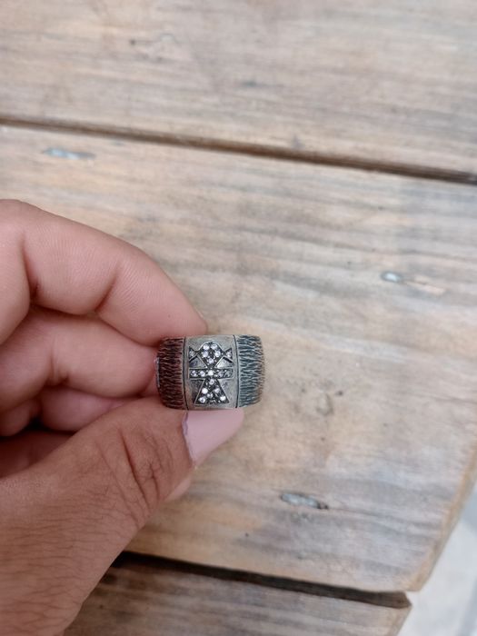 Anel de com menina em prata de Lei tam 17