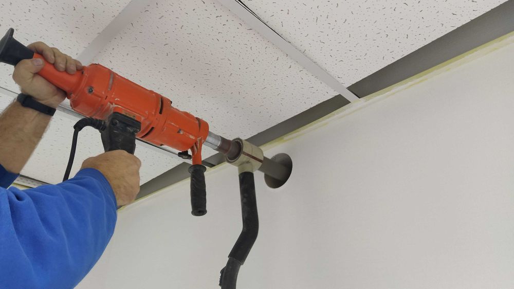 Алмазное сверление,бурение,отверстие котла,вытяжки,вентиляция,трубы ...