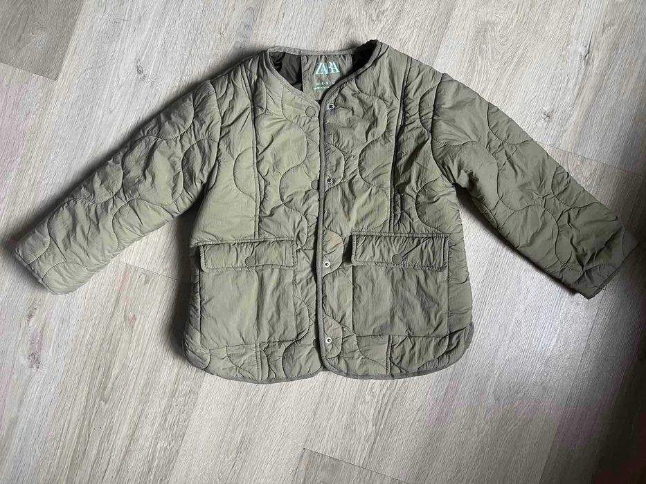 Пуховик натуральный ZARA 50% пух 50% перо куртка пальто зимняя hm