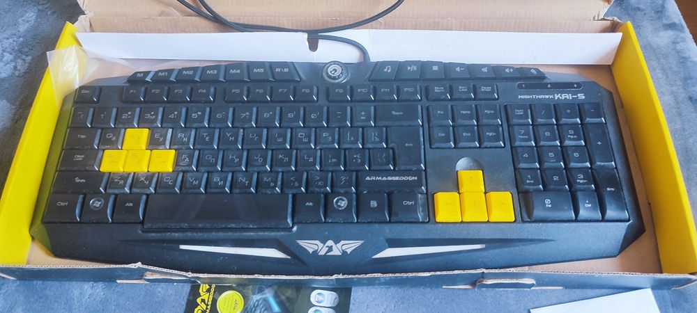Игровая клавиатура Armaggeddon nighthawk kai-5