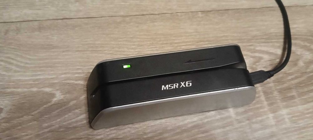 Энкодер пластиковых магнитных карт MSRX6, портативный аналог MSR206