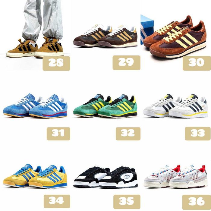 ‼️Відправляємо БЕЗ передплати Кросівки Adidas Vento / Raf Simons / SL / Superstar та інші | Унісекс | Розміри 36 - 45‼️